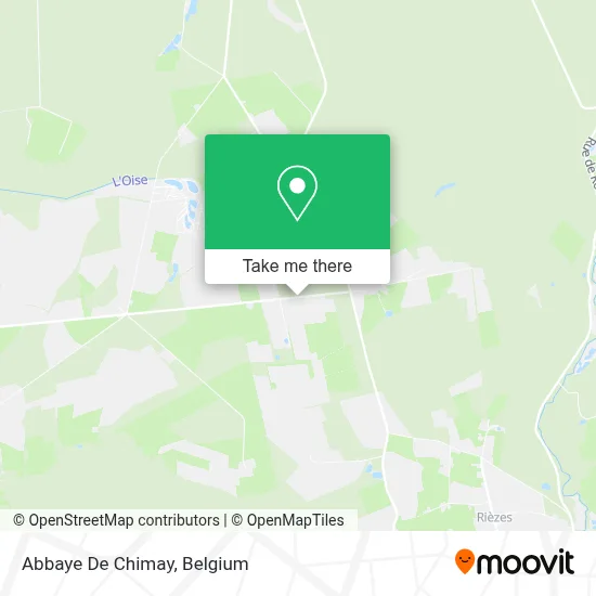 Abbaye De Chimay map