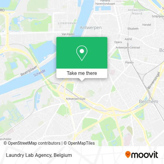 Laundry Lab Agency map