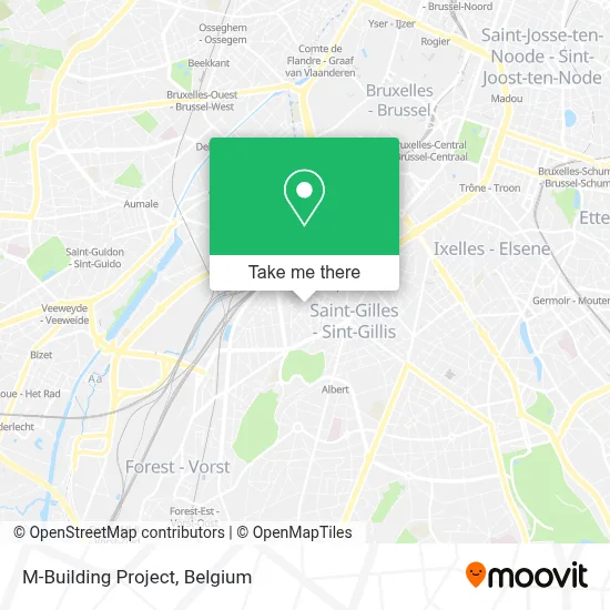 M-Building Project map