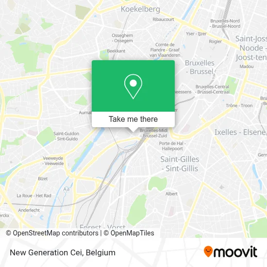 New Generation Cei map