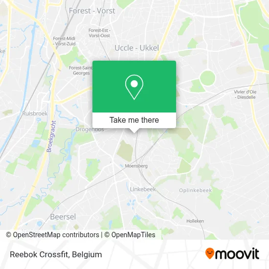 Reebok Crossfit map