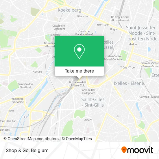Shop & Go map