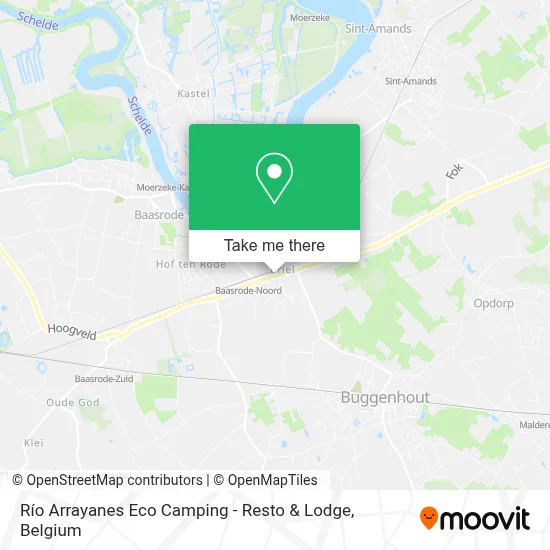Río Arrayanes Eco Camping - Resto & Lodge map