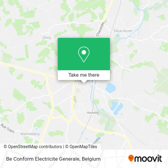 Be Conform Electricite Generale map