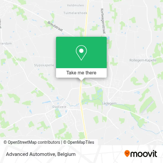 Advanced Automotive map