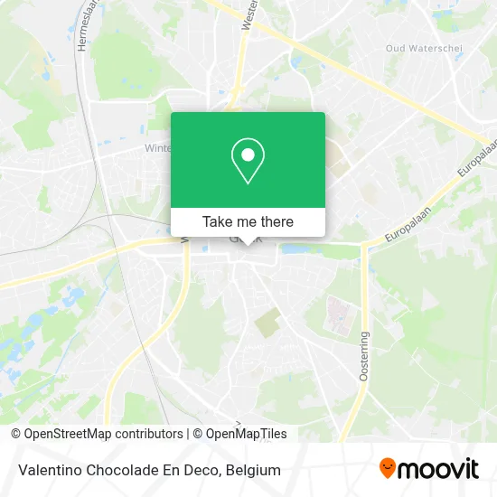 Valentino Chocolade En Deco map
