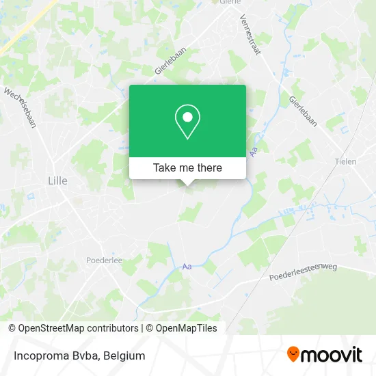 Incoproma Bvba map