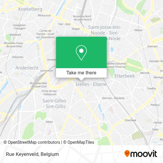 Rue Keyenveld plan