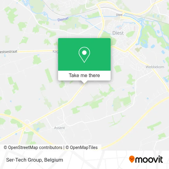 Ser-Tech Group map