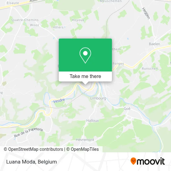 Luana Moda map