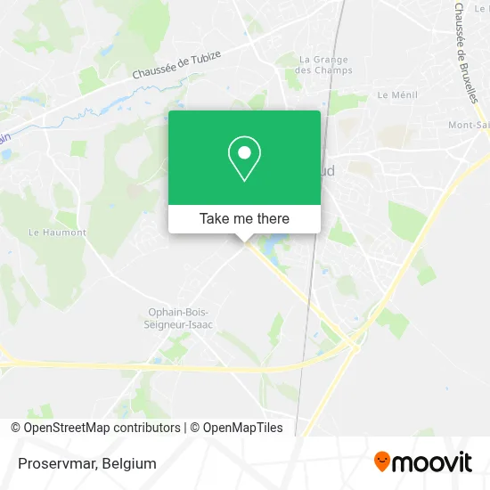 Proservmar map
