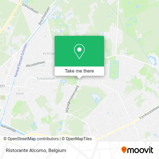 Ristorante Alcomo plan