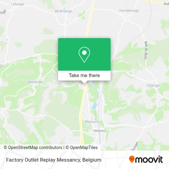 Factory Outlet Replay Messancy map