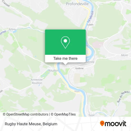 Rugby Haute Meuse plan
