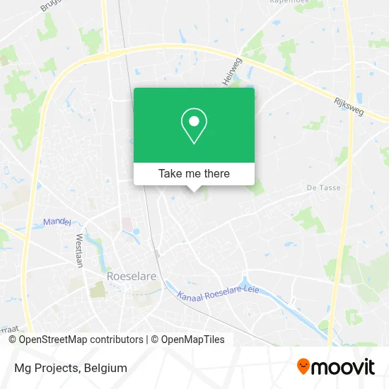 Mg Projects map