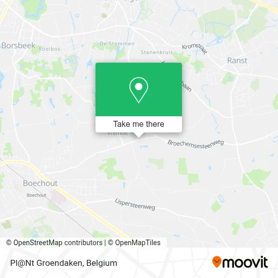 Pl@Nt Groendaken map