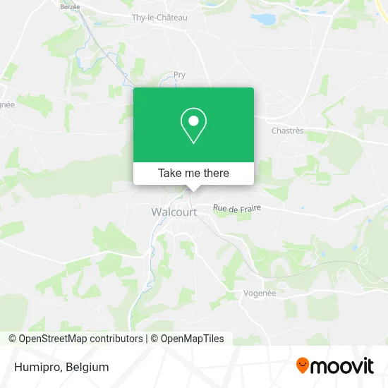 Humipro map