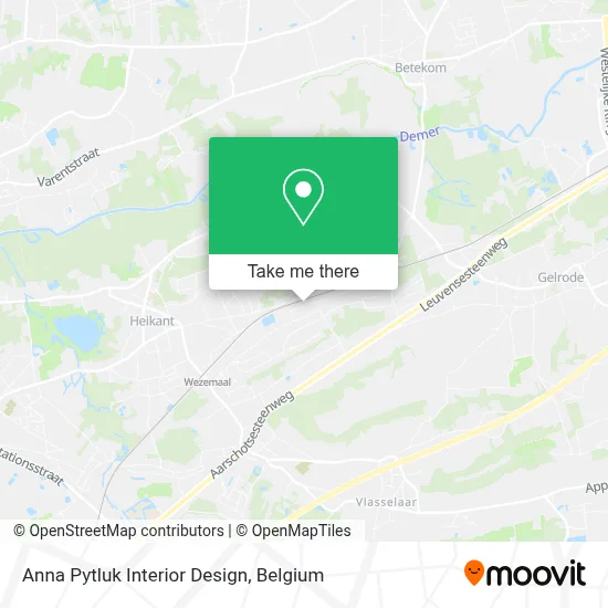 Anna Pytluk Interior Design map