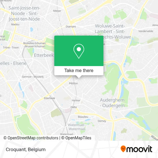 Croquant map
