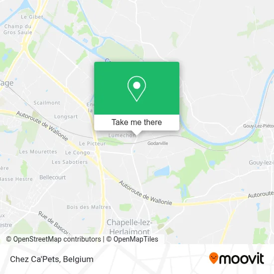 Chez Ca'Pets map