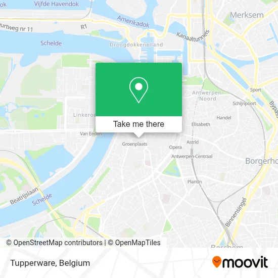 Tupperware map