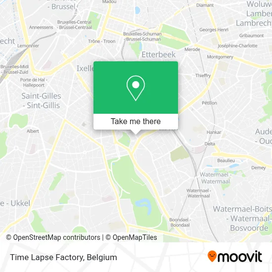 Time Lapse Factory map