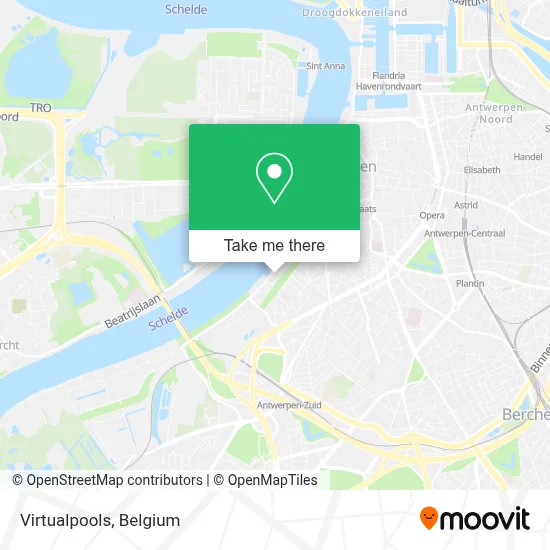 Virtualpools map