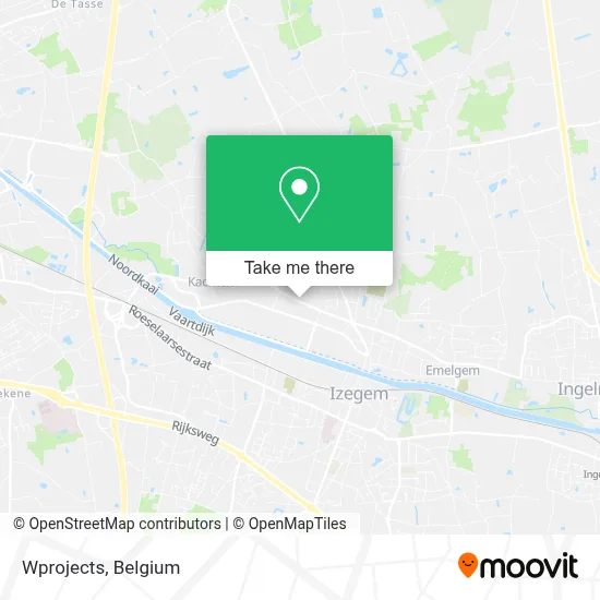 Wprojects map