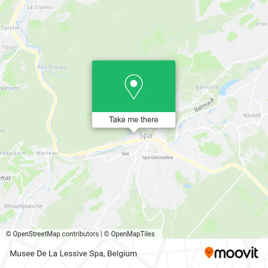 Musee De La Lessive Spa map