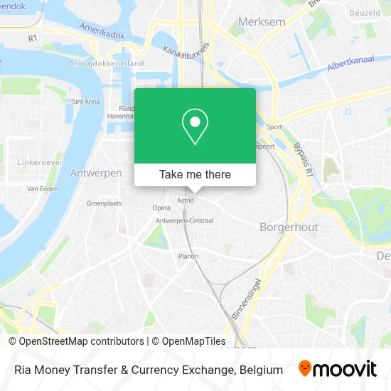 Ria Money Transfer & Currency Exchange map