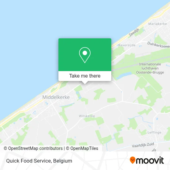 Quick Food Service map