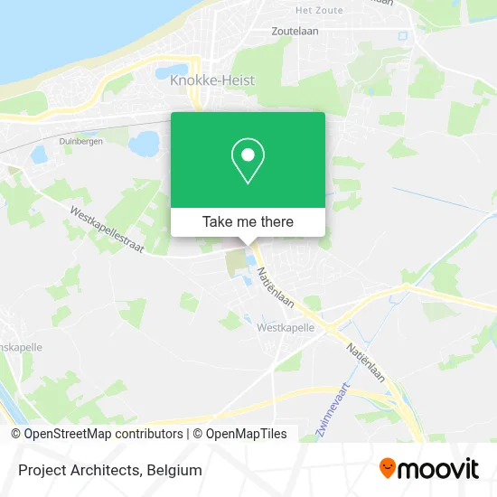 Project Architects map