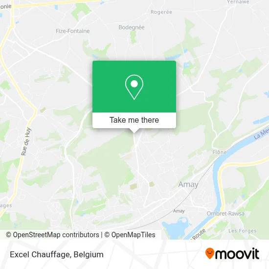 Excel Chauffage map