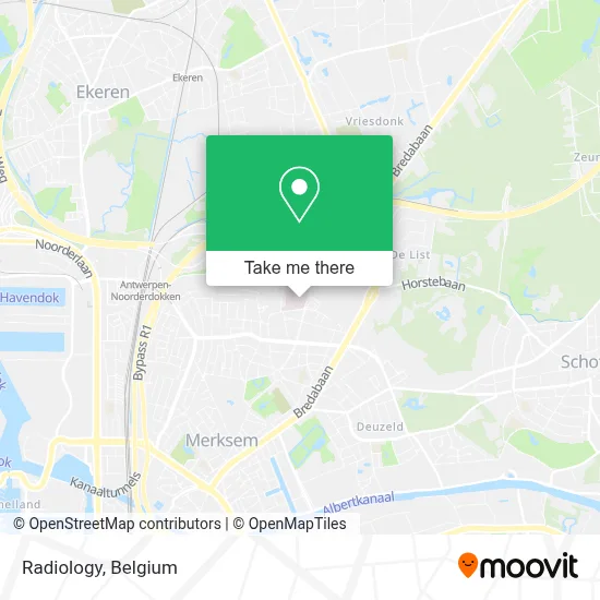 Radiology map