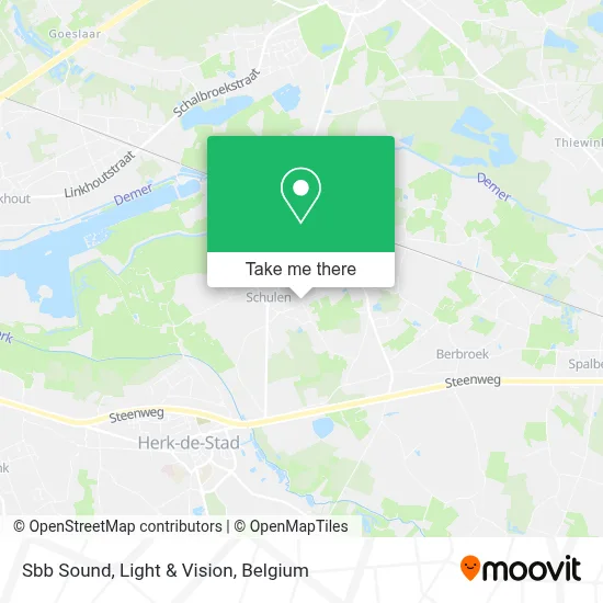 Sbb Sound, Light & Vision map