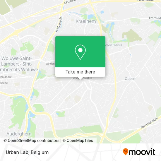 Urban Lab map
