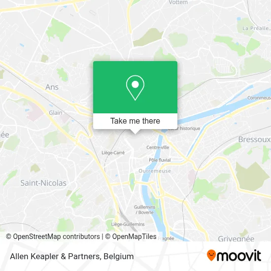 Allen Keapler & Partners map