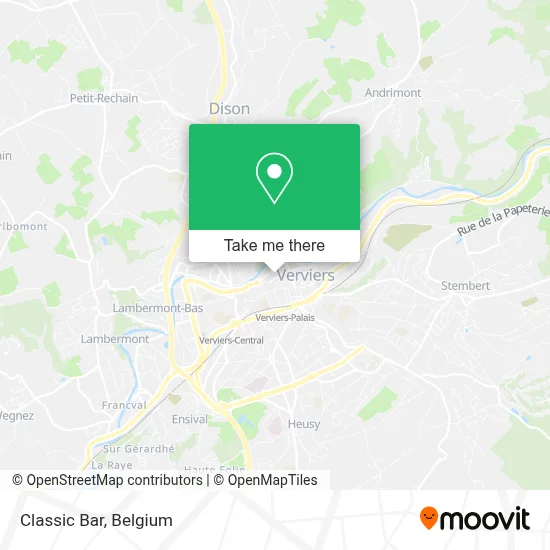 Classic Bar map