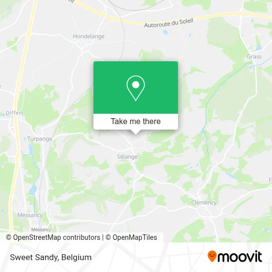 Sweet Sandy map