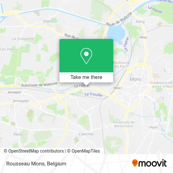 Rousseau Mons plan