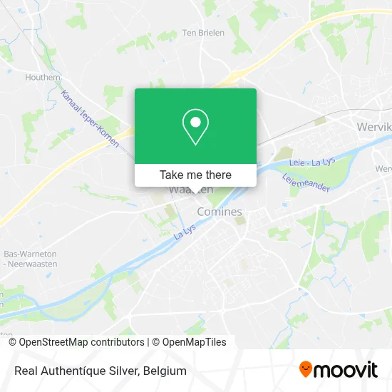 Real Authentíque Silver map