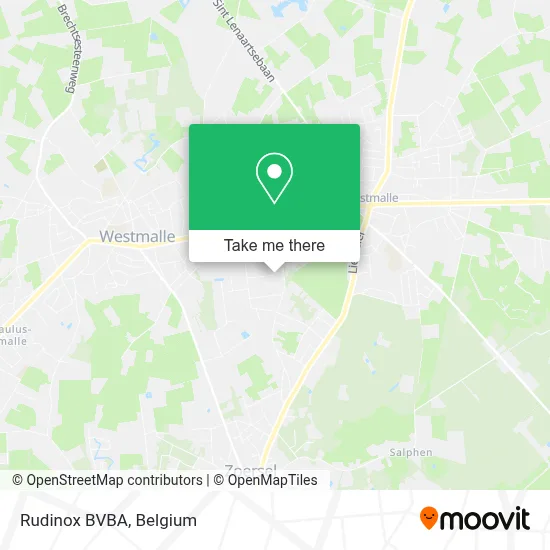 Rudinox BVBA map
