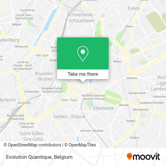 Evolution Quantique map