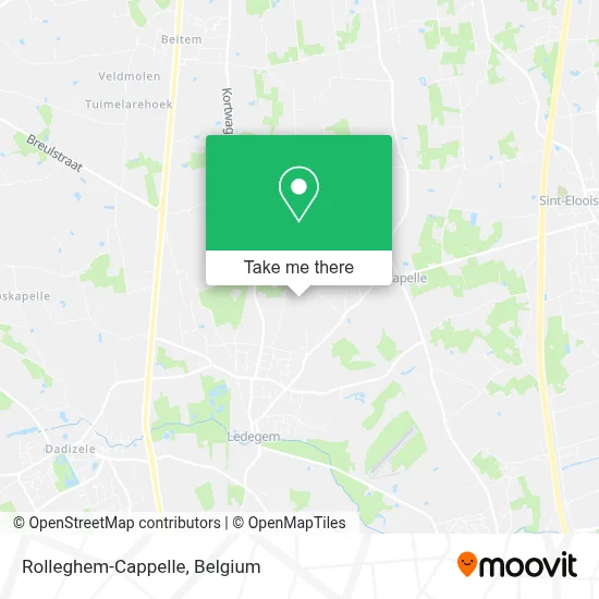 Rolleghem-Cappelle map