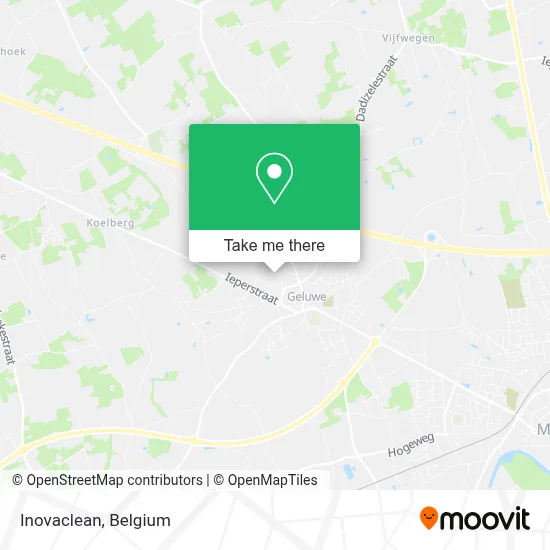 Inovaclean map