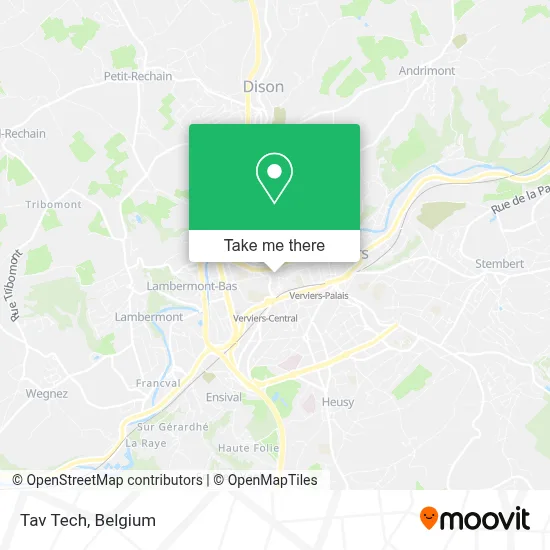 Tav Tech map