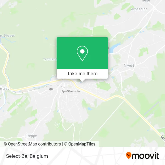 Select-Be map