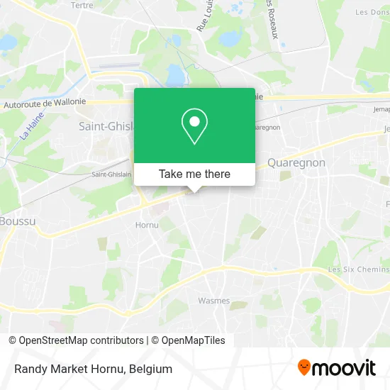 Randy Market Hornu map