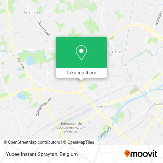 Yucee Instant Spraytan map