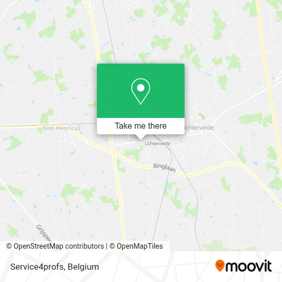 Service4profs map